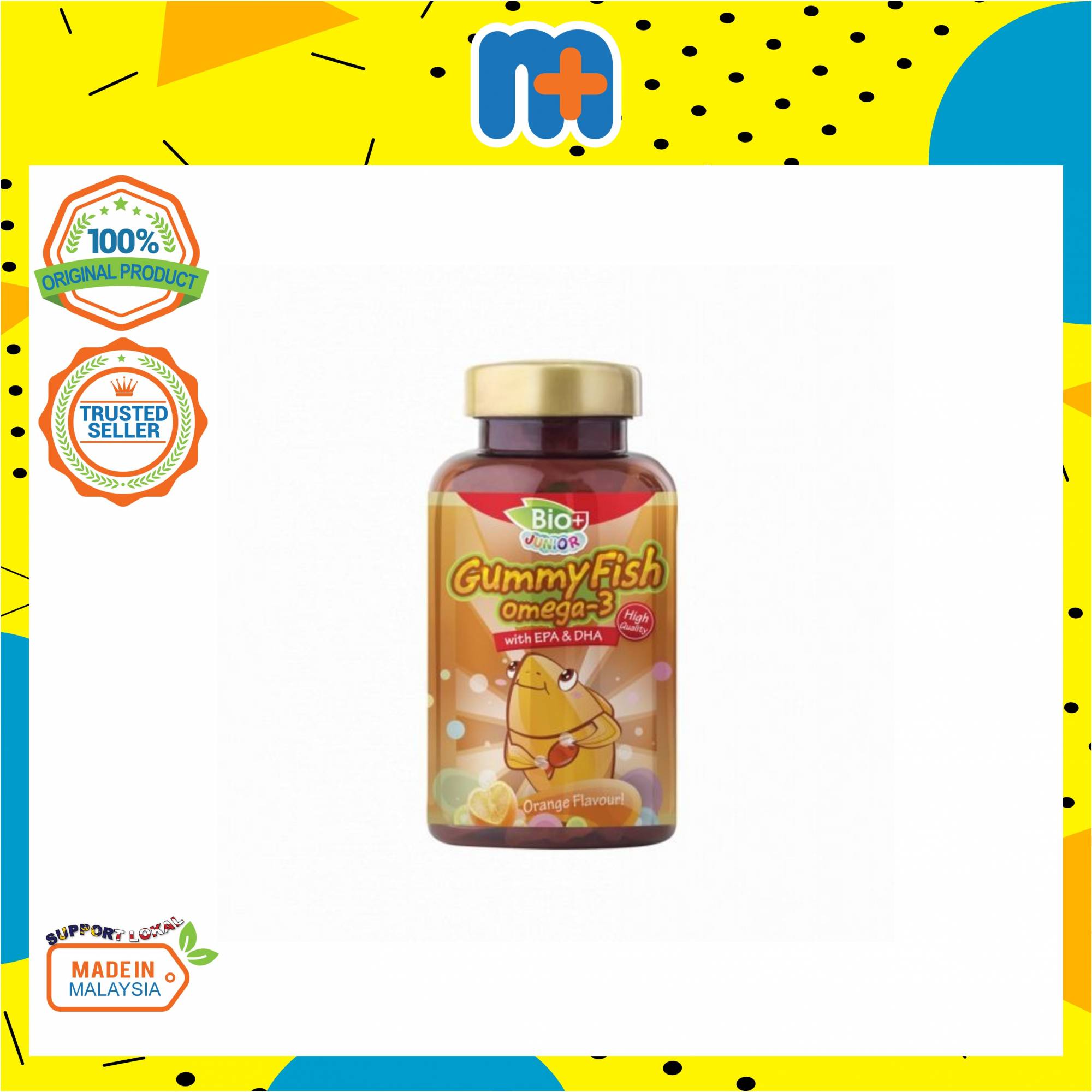 BIOPLUS Junior Omega 3 (DHA+EPA) 80’s